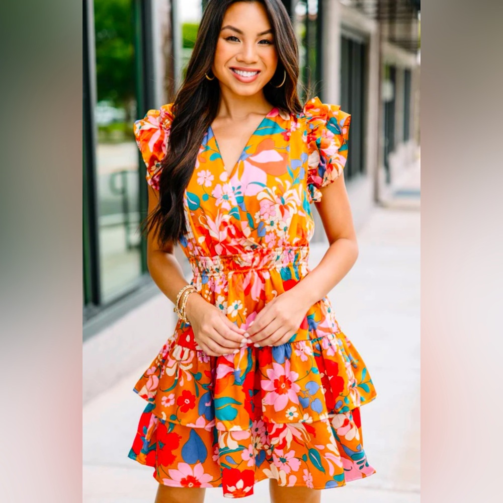 ENTRO Print Dress in Size Small EUC- Worn once!